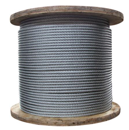 Galvanised Steel Wire Ropes 7x7 1x19 And 7x19 Wire Ropes