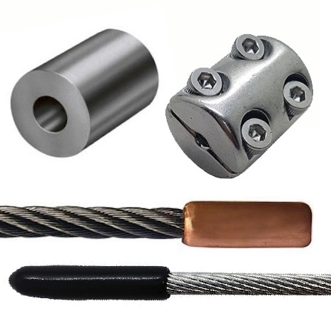 Steel Wire Rope End Stops & Caps
