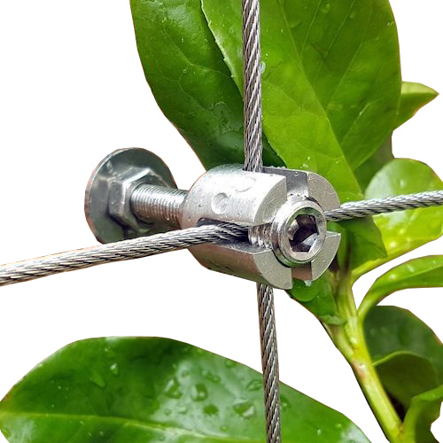 Steel Wire Rope Trellis Fittings Plant Climbing Trellis System