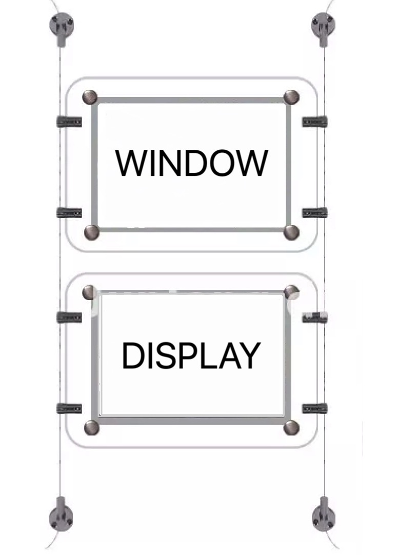 Wire Window Displays