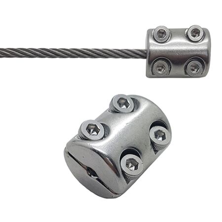 3mm Mini BZP Steel Wire Rope End Stopper, Break Cable Wire Rope
