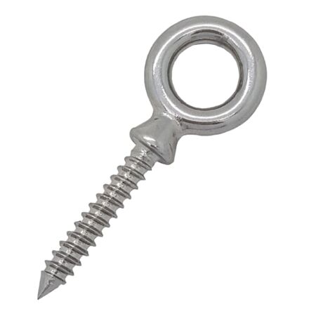 Mini Eye Bolt with Wood Screw Lag Thread