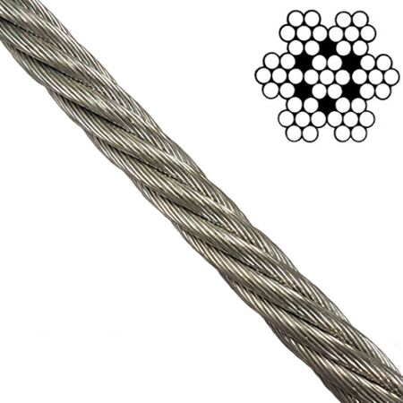2mm 7x7 Stainless Steel Wire Rope