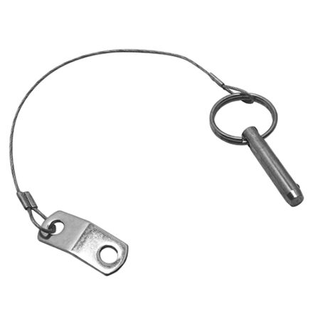 Stainless Steel Pin with Security Retaining Wire