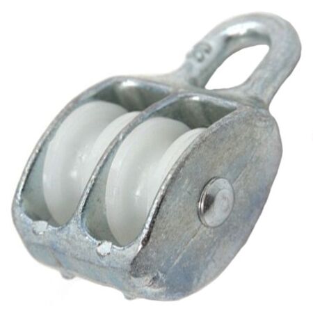 BZP Double Nylon Wheel Awning Pulleys