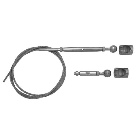 Stainless Steel Wire Rope Balustrade DIY Ball and Socket | GS Products