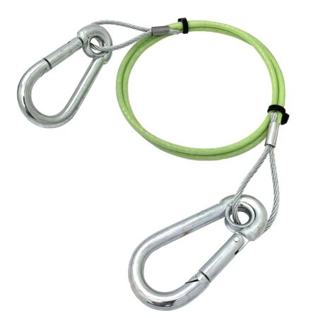 Hi-Vi Caravan Safety Breakaway Towing Cable Hook/Hook 