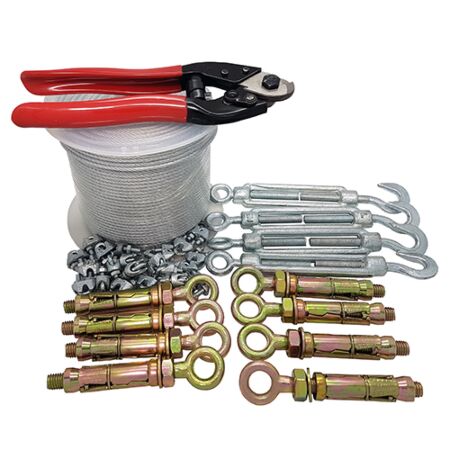 Catenary Steel Wire Rope Overhead Package Guy Cable Lighting Kit