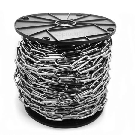 1.5mm Stainless Steel Long Link Chain 100 Meter Reel