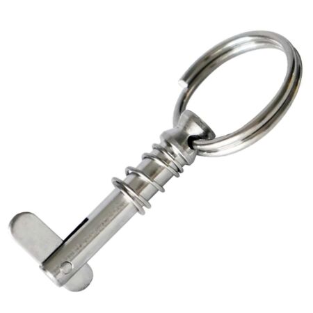 Stainless steel clevis fast release pin