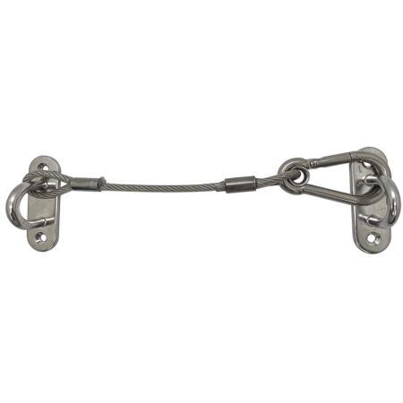 Blackened wire rope hangers