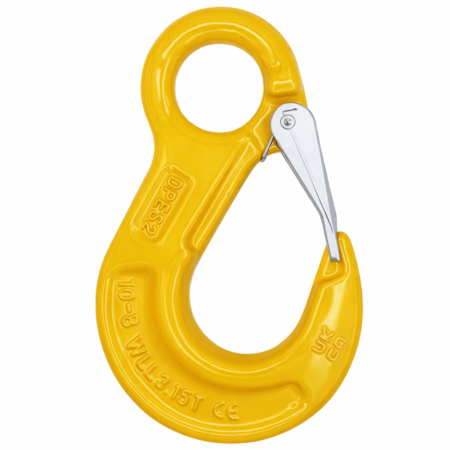 13mm grade 80 eye sling hook with safety catch