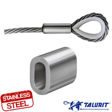 Stainless steel wire rope ferrule