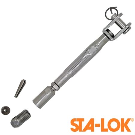 STA-LOK swageless guard rail adjusters