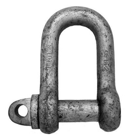 BS 3032 Galvanised D Shackle