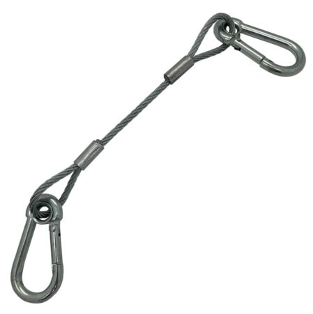 Galvanised Steel Retaining Wires Snap Hooks