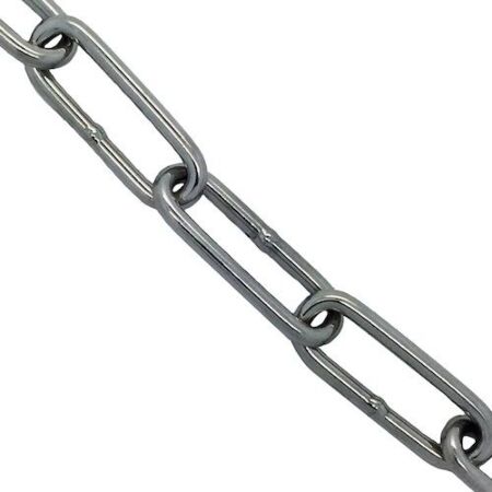 Stainless steel long link chain 