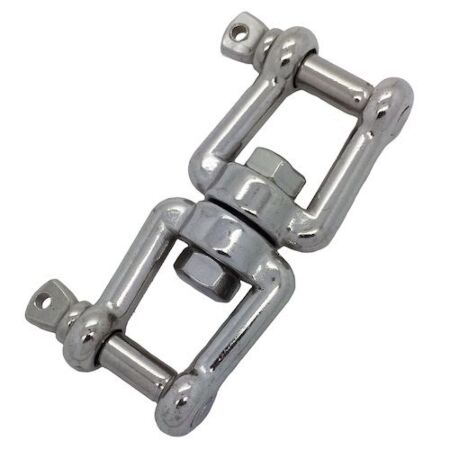 jaw and jaw stainless steel swivel 
