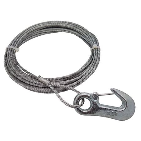 Galvanised Steel Wire Rope with Winch Hook